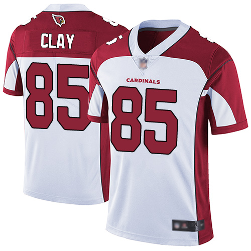 Arizona Cardinals Limited White Men Charles Clay Road Jersey NFL Football #85 Vapor Untouchable->arizona cardinals->NFL Jersey